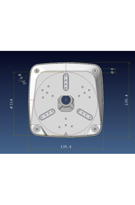 Универсальная монтажная коробка CamBox EVO 128 BLK