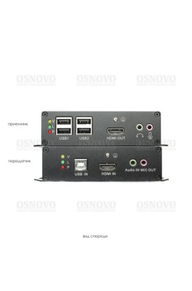 Комплект для передачи HDMI, USB, RS232, ИК-управления и аудио по сети Ethernet TLN-HiKMA/1&#43;RLN-HiKMA/1