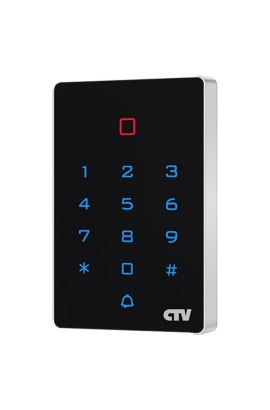 Автономный контроллер-считыватель с кодонаборной панелью и доступом со смартфона CTV-KR10EM WF