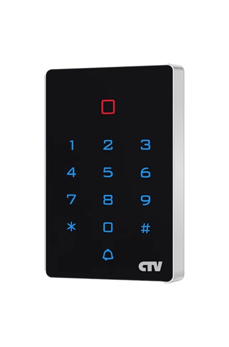 Автономный контроллер-считыватель с кодонаборной панелью и доступом со смартфона CTV-KR10EM WF