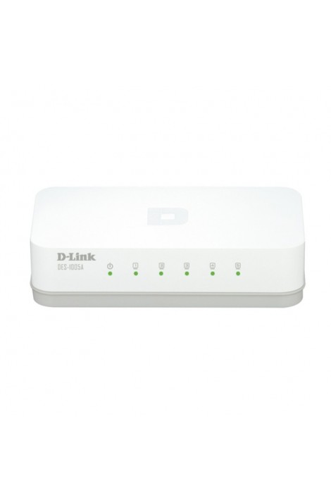 Неуправляемый коммутатор с 5 портами D-Link DGS-1005A/С