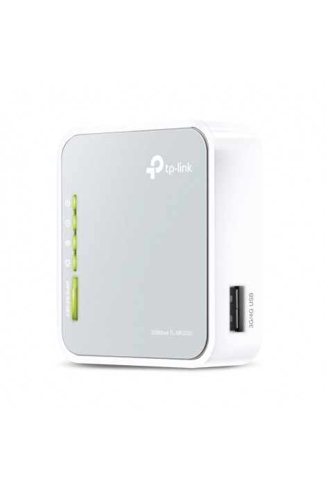 Компактный маршрутизатор 3G/4G 300MBPS 4P TP-Link TL-MR3020