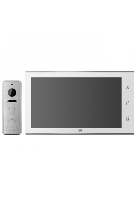 Комплект HD домофона CTV-DP4105AHD (W)