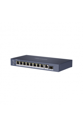 PoE коммутатор на 8 PoE портов Hikvision DS-3E0510HP-E