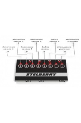 Stelberry MX-320 Профессиональный 4-канальный цифровой аудиомикшер