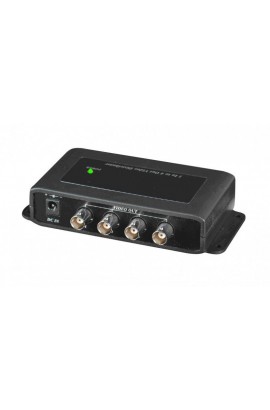 Усилитель-разветвитель видеосигнала HDCVI/HDTVI/AHD (1вх./4вых.) SC&T CD104HD