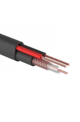 КВК-П 2*0,75 M кабель комбинированный для видеонаблюдения, наружной прокладки Rexant
