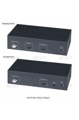 Комплект для передачи HDMI по TV кабелю SC&T HE05C