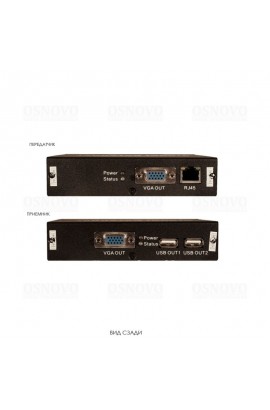 Комплект для передачи VGA, клавиатуры и мыши по сети Ethernet TLN-VKM/1&#43;RLN-VKM/1